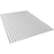 Ekena Millwork 94H x 1T Adjustable PVC Slat Wall Panel Kit w/ 2W Slats, Unfinished contains 22 Slats SWP66X94X1000UN - alternate 4